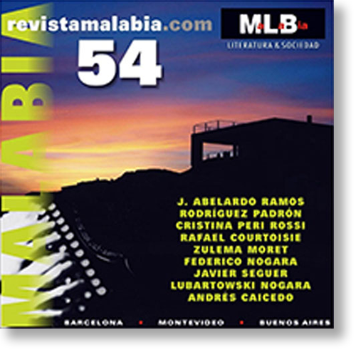 Revista Malabia número 54 con sombra