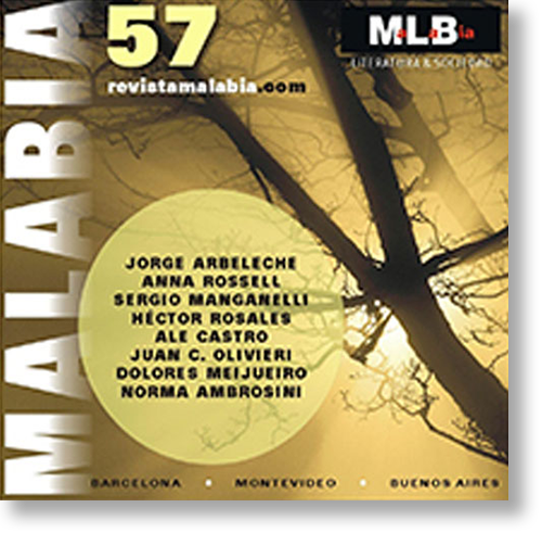 Revista Malabia número 57 con sombra