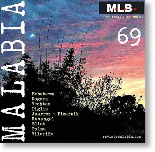Revista Malabia número 69 con sombra