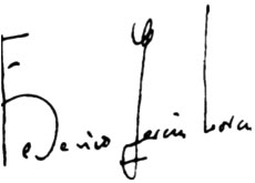 Firma de Lorca
